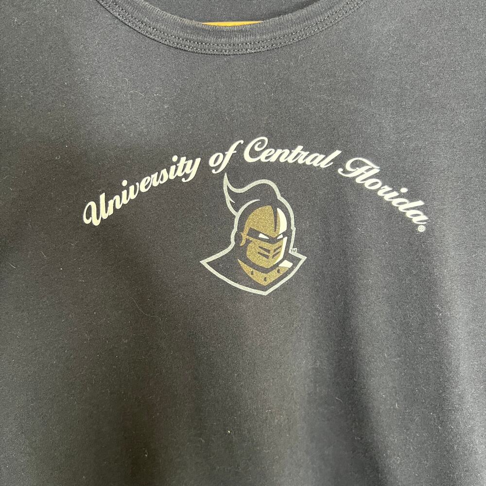 UCF Black Long Sleeve Knit Tee Large - Picture 4 of 9